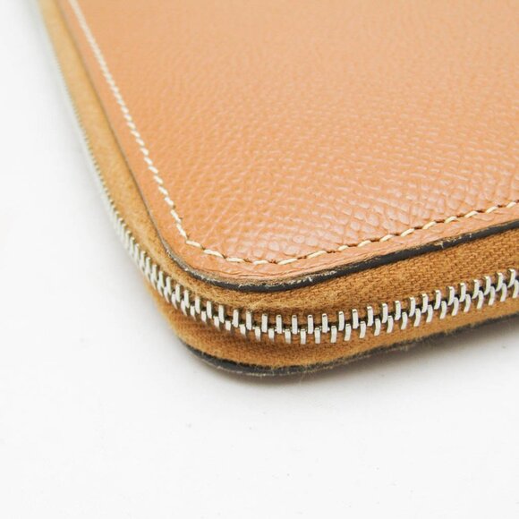 HERMES Brown Leather Wallet - Picture 8 of 14